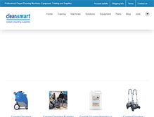 Tablet Screenshot of cleansmartsupplies.co.uk